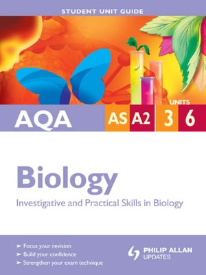 cover image of AQA AS/A-Level Biology Student Unit Guide Unit 3 and 6